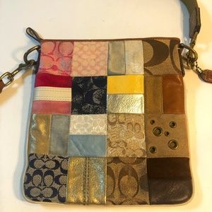 Coach Vintage Patchwork Leather Crossbody/Shoulder bag